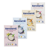 Set di porridge al latte Kendamil, gusti misti, 4 x 150 g