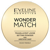 Eveline Cosmetics Wonder Match, setting powder with amethyst dust, 6 g