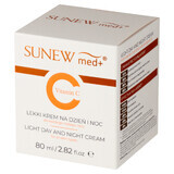 SunewMed+ Vitamina C, crema leggera giorno e notte, tutti i tipi di pelle, 80 ml