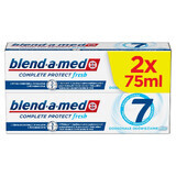 Blend-a-med Complete Protect 7, Dentifricio, Extra Fresco, 2 x 75 ml