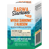 Barwa Siarkowa, sapone allo zolfo con aloe vera, trattamento anti-acne, 100 g