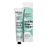 Veoli Botanica Overnight BHA Treatment, crema notte anti imperfezioni con acido salicilico BHA 1,5%, estratto attivo di tè verde con EGCG e squalano, 50 ml