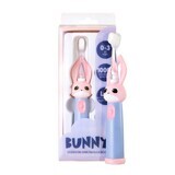 Vitammy Bunny, spazzolino sonico per bambini, rosa, 0-3 anni, 1 pezzo