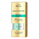 Set Lift4Skin Beauty Booster Dual Smooth, siero al 10% di niacinamide, 15 ml + crema levigante, SPF 30, 15 ml