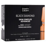 MartiDerm Black Diamond Skin Complex Advanced, siero nutriente e rigenerante, 2 ml x 10 fiale