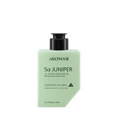 Aromase 5a Juniper Head to Toe Purifying 3-in-1, gel detergente e shampoo per viso e corpo, 80 ml