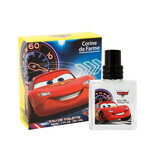 Set Corine De Farme Disney Cars, eau de toilette, 50 ml + disco volante, 1 pezzo + segnalibro ritagliato, 1 pezzo