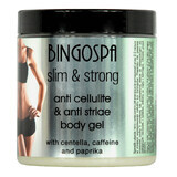 Bingospa Slim&amp;Strong, gel corpo anticellulite con centella e caffeina, 250 g