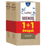 Oleofarm LenVitol, semi di lino dorati, 2 x 250 g