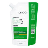 Vichy Dercos Anti Forfora DS, shampoo antiforfora, capelli secchi, scorta, 500 ml