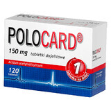 Polocard 150 mg, 120 compresse enterali