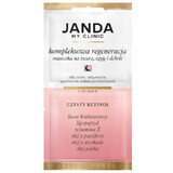 Janda My Clinic Collagen Threads, maschera per viso, collo e décolleté, Retinolo puro, 8 ml