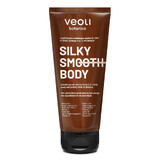 Veoli Botanica Silky Smooth Body, maschera corpo levigante e idratante sotto forma di scrub 2 in 1 con 3% di betaina, 180 ml