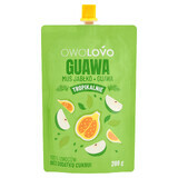 Owolovo Tropically Guava Mousse pomme-guava en tube, 200 g