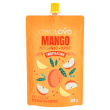 Owolovo Tropically Mango Mousse al mango in tubetto, 200 g