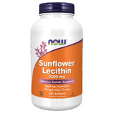 Now Foods Sunflower Lecithin, Sunflower Seed Lecithin 1200 mg, 200 Softgels