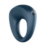 Satisfyer Power Ring, anello vibrante per il pene, blu navy