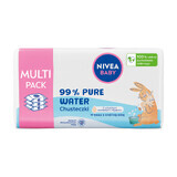 Nivea Baby 99% Pure Water Biodegradable Wet Wipes 3 x 57 Pieces