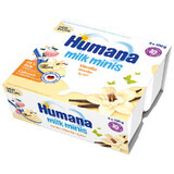 Humana Milk Minis Dessert, budino alla vaniglia, dopo 10 mesi, 4 x 100 g