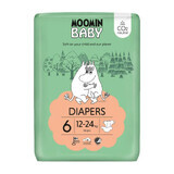 Moomin Baby, pannolini, taglia 6, 12-24 kg, 34 pz.