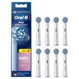 Oral-B Pro Sensitive Clean, punte di ricambio per spazzolino elettrico, 8 pezzi