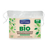 Septona Ecolife, cotton fioc biodegradabili, 200 pezzi