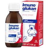 Sciroppo per bambini e adulti Imunoglukan P4H, 120 ml, Pleuran