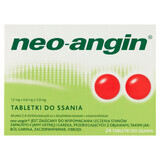 Neo-Angin 1,2 mg + 0,6 mg + 5,9 mg, 24 pastiglie