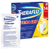 Theraflu Extra Grip 650 mg + 10 mg + 20 mg, polvere per soluzione orale, 14 bustine