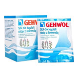 Gehwol, sale da pediluvio alla lavanda, 20 g x 10 bustine