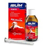 Ibum Forte 200 mg/ 5 ml, orale suspensie voor kinderen vanaf 3 maanden, frambozensmaak, 100 g