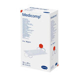 Medicomp, compresse sterili in tessuto non tessuto, 4 strati, 30 g/m2, 10 cm x 20 cm, 50 pz.