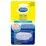 Scholl, cuneo interdigitale in gel, grande, 2 pezzi + piccolo, 1 pezzo