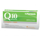 Pharmasis Q10 Sensitive, gusto arancia, 30 pastiglie