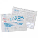 Dr Brown's, sacchetti di sterilizzazione per biberon e accessori, riutilizzabili, 5 pezzi