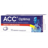 ACC Optima 600 mg, 10 compresse effervescenti