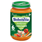 BoboVita Zuppa di pomodoro con pollo e riso, dopo 6 mesi, 190 g