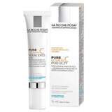 La Roche-Posay Pure Vitamin C Eyes, trattamento intensivo idratante e rassodante antirughe per il contorno occhi, 15 ml