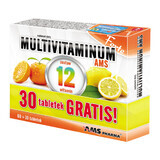 Multivitamínico AMS Forte, 60 comprimidos + 30 comprimidos gratis