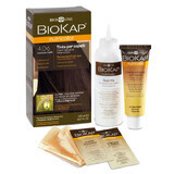 Biokap Nutricolor, colore per capelli, 4.06 castano caffè, 140 ml