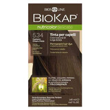 Biokap Nutricolor Delicato, colore per capelli, 5.34 castagno miele, 140 ml