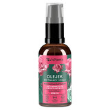 Vis Plantis, olio di rosa per viso, collo e décolleté con olio di macadamia, 30 ml