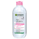 Garnier, Lozione micellare 3in1, pelle sensibile, 400 ml