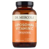 Dr. Mercola Vitamina C Liposomiale, vitamina C 1000 mg, 180 capsule, Kenay