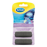 Scholl Expert Care, testine rotanti intercambiabili Wet &amp; Dry delicatamente leviganti con minerali marini, 2 pezzi