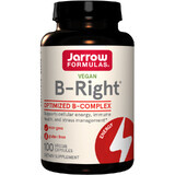 Jarrow Formulas B-Right, B vitamin complex, 100 capsules