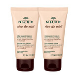 Nuxe Reve de Miel, hand- en nagelcrème, 2 x 50 ml