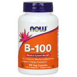 Now Foods B-100, complesso vitaminico B, 100 capsule