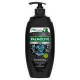 Palmolive Uomo, Gel doccia e shampoo 3 in 1, rinfrescante, 750 ml