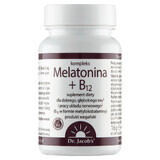 Complesso Melatonina + B12 del Dr. Jacob, 60 compresse